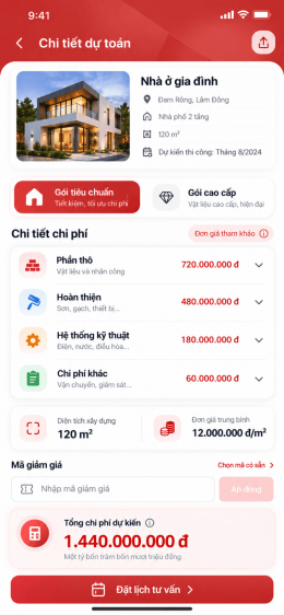 App xây dựng